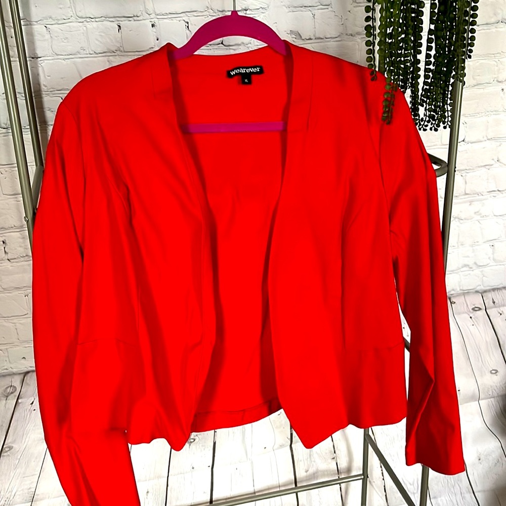 Red blazer - XL never worn